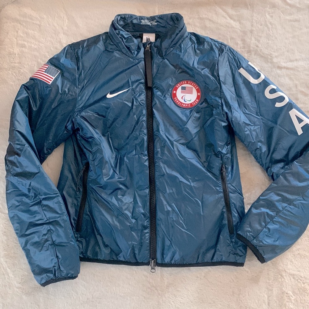 NikeLab Summit Jacket Team USA Paralympic Winter Games Blue XS